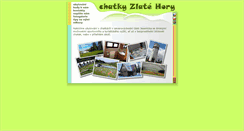 Desktop Screenshot of chatkyzlatehory.cz